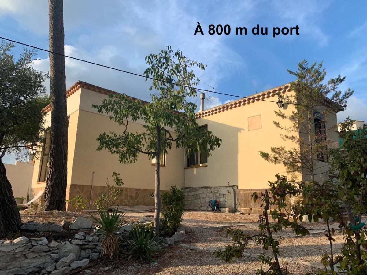 CASSIS MAISON ET JARDIN À 800 m DU PORT Vila Exterior foto